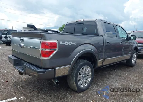 2014 Ford F-150 Platinum from USA, damaged, VIN 1FTFW1ET9EFC50861